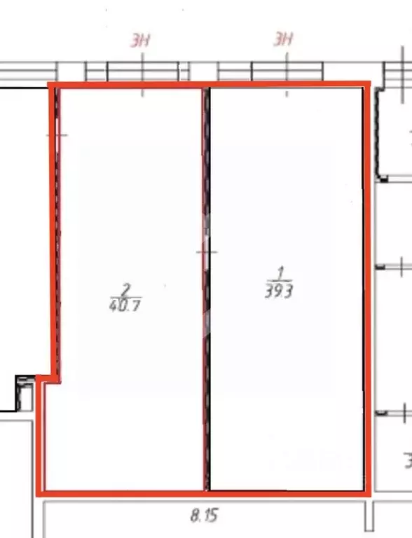 Помещение свободного назначения в Москва Сколковское ш., 40к2 (80 м) - Фото 1
