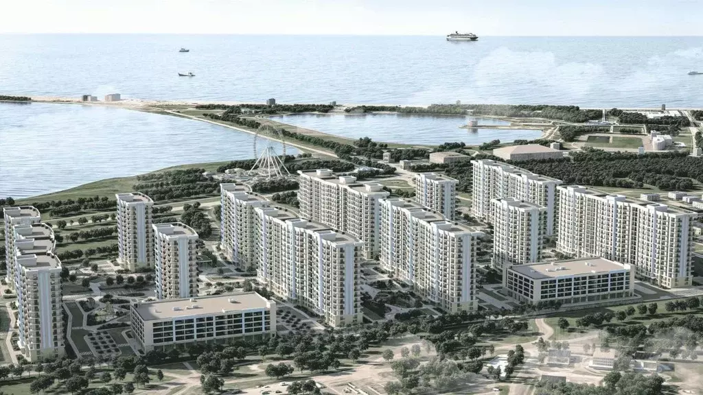 Студия Крым, Евпатория Море жилой комплекс (20.58 м) - Фото 1