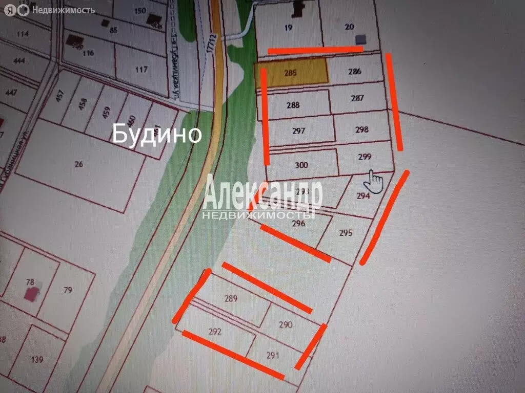 Участок в Клопицкое сельское поселение, деревня Будино (12.5 м) - Фото 0