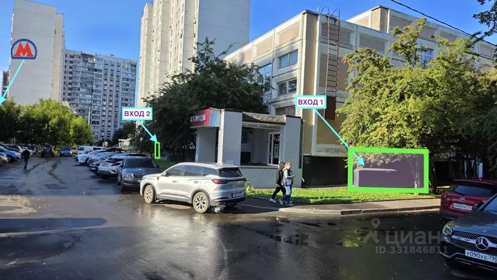 Помещение свободного назначения в Москва Шипиловский проезд, 43К5 (270 ... - Фото 1