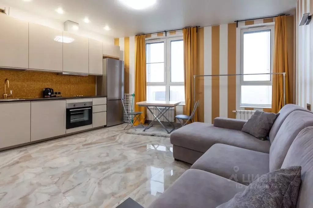 Студия Москва Шелепихинская наб., 34к1зд5 (35.0 м) - Фото 0