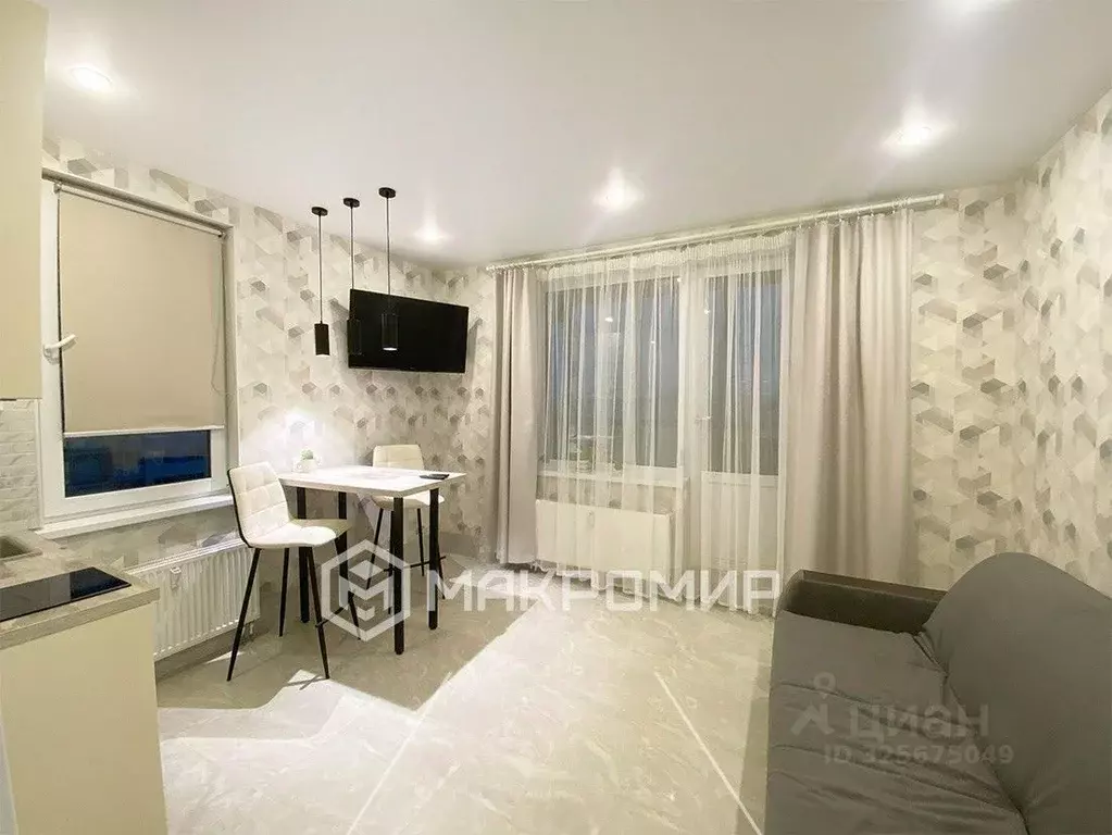 Студия Санкт-Петербург ул. Плесецкая, 10 (25.0 м) - Фото 1