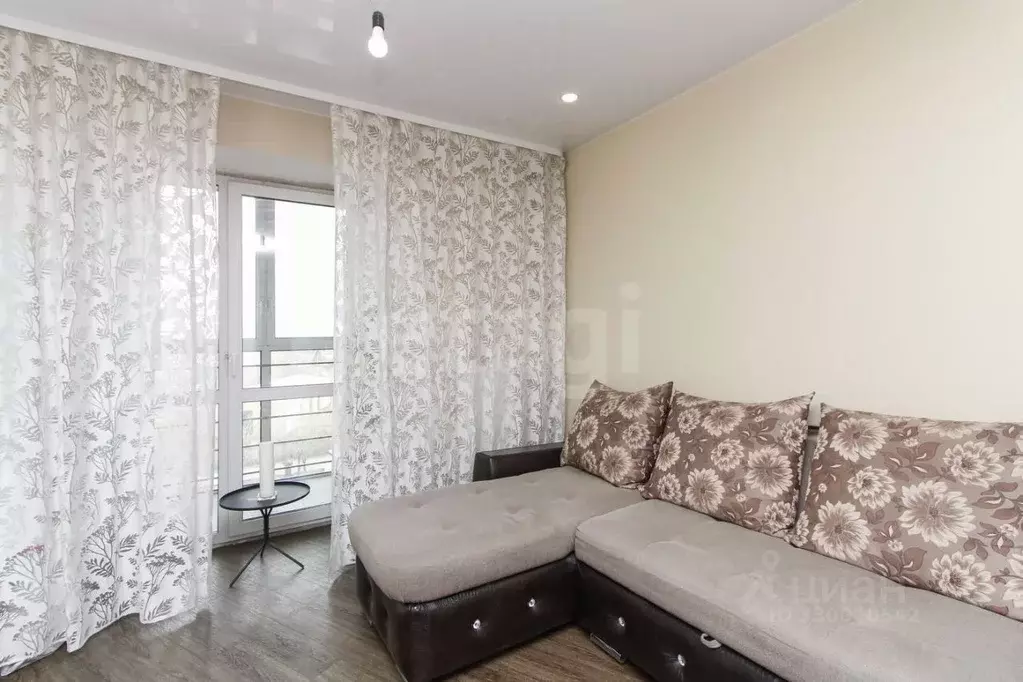 Студия Тюменская область, Тюмень Полевая ул., 109к1 (24.4 м) - Фото 1