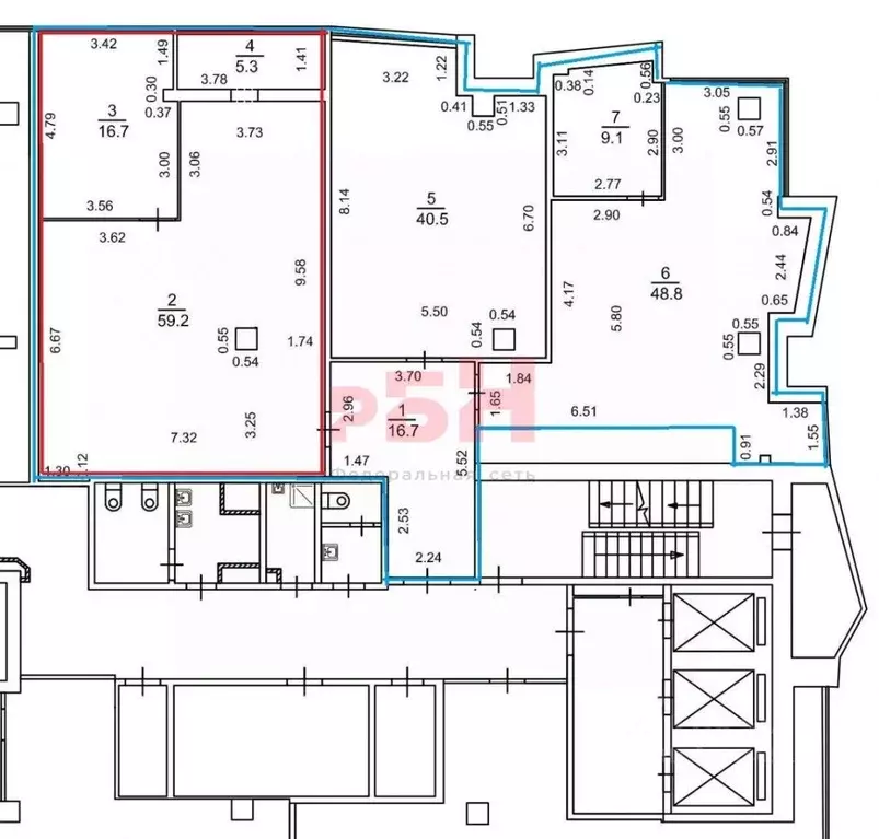 Офис в Свердловская область, Екатеринбург ул. Красноармейская, 10 (89 ... - Фото 2