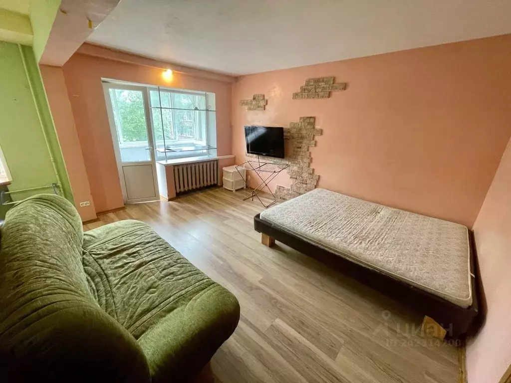 1-к кв. Коми, Ухта ул. Дзержинского, 28 (30.0 м) - Фото 1