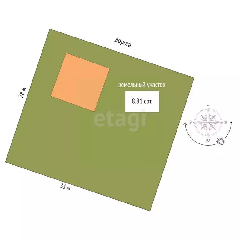 Дом в Пермский край, Пермский муниципальный округ, д. Большакино ул. ... - Фото 2