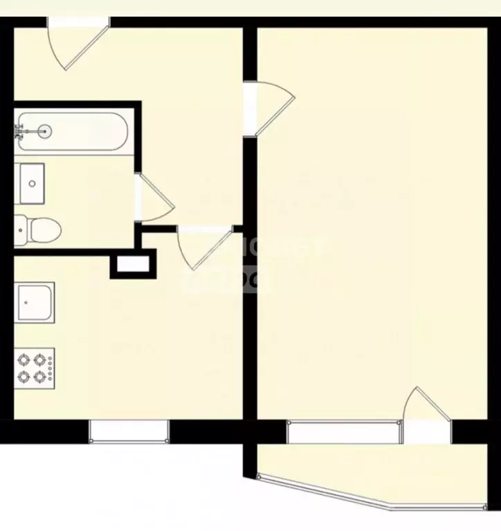 1-к кв. Москва Коптевский бул., 15А (39.0 м) - Фото 2