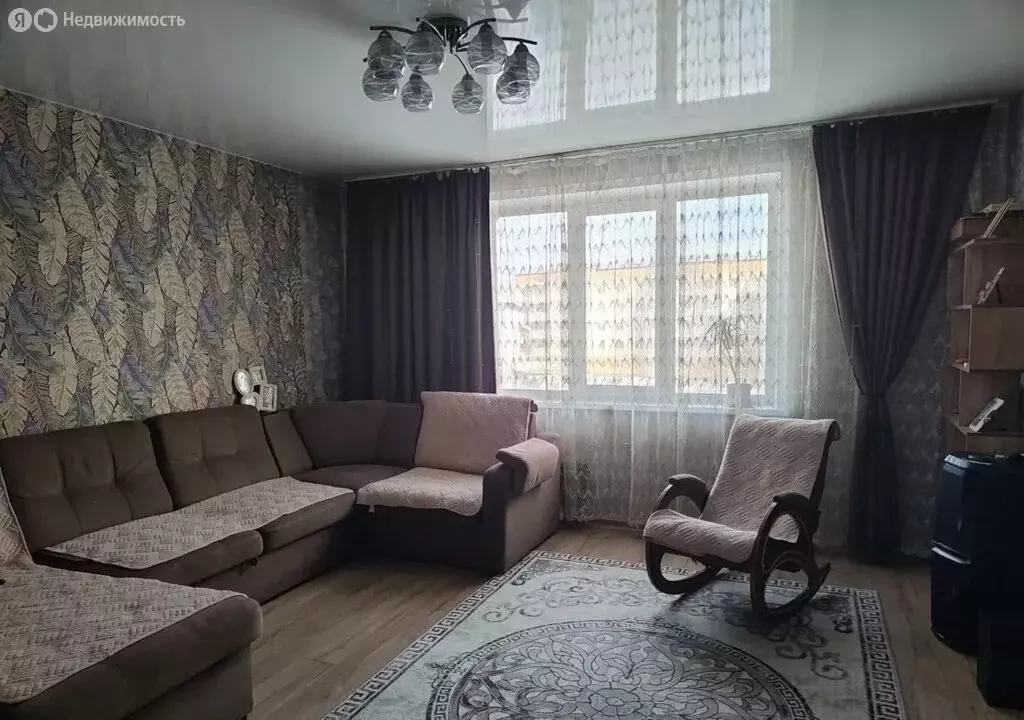 4-комнатная квартира: Мыски, микрорайон Притомский, 17-й квартал, 1 ... - Фото 2