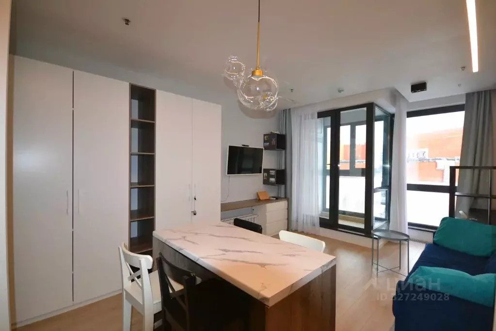 Студия Москва Ходынский бул., 20А (32.2 м) - Фото 2