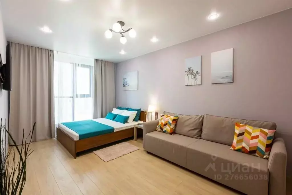 1-к кв. Башкортостан, Уфа ул. Рудольфа Нуреева, 1 (41.0 м) - Фото 2