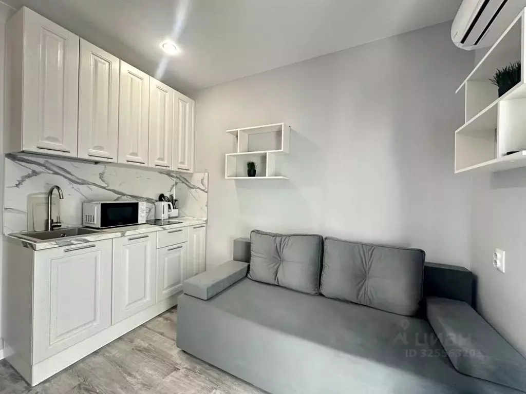 Студия Краснодарский край, Сочи Бытха мкр, ул. Ясногорская, 16/2к4 ... - Фото 1