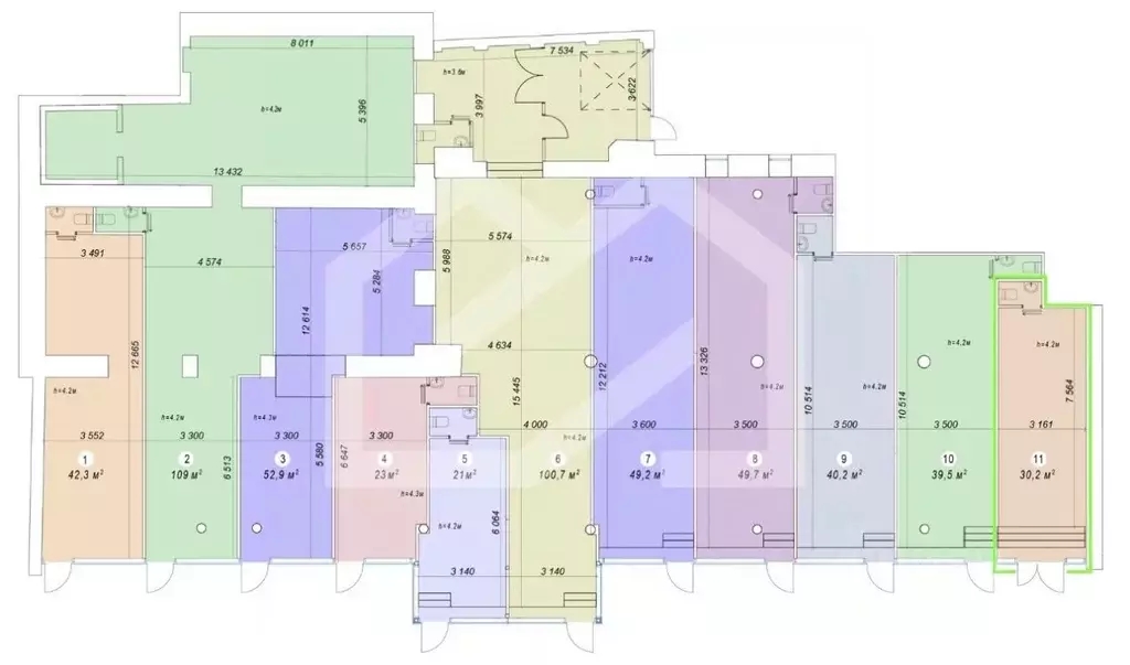 Торговая площадь в Москва ул. Красная Пресня, 12 (30 м) - Фото 2