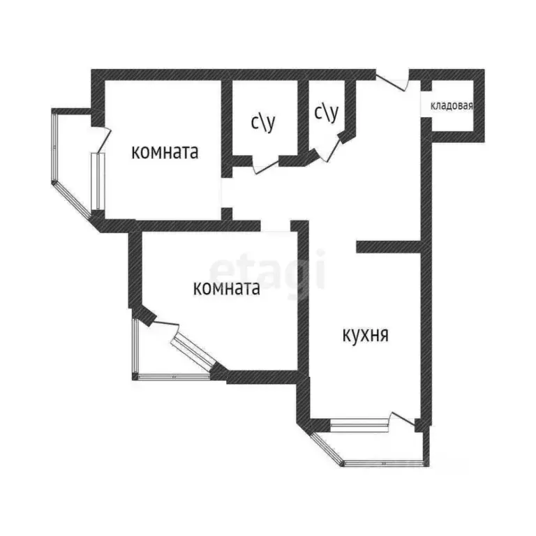 3-к кв. Приморский край, Владивосток ул. Крыгина, 86В (76.3 м) - Фото 1