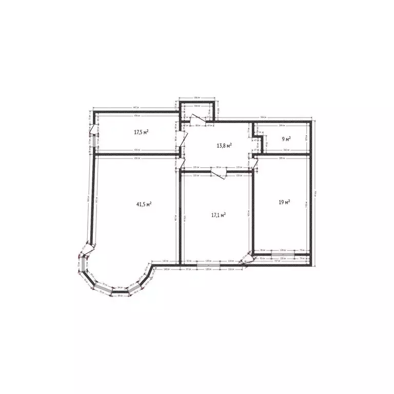 3-комнатная квартира: Махачкала, улица Сурхаева, 12А (150 м) - Фото 1