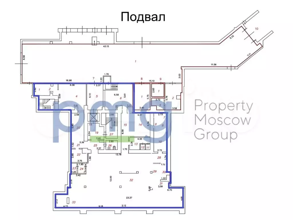 От собственника-801.8 м метро через дорогу - Фото 1