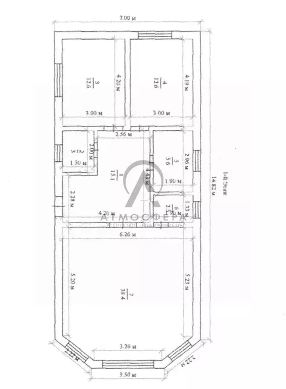 Дом в Краснодарский край, Апшеронск Механическая ул., 37 (94 м) - Фото 2