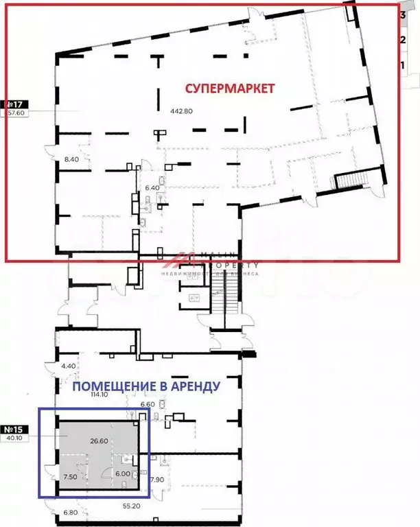 Аренда помещения в новом ЖК  Миловидное - Фото 0
