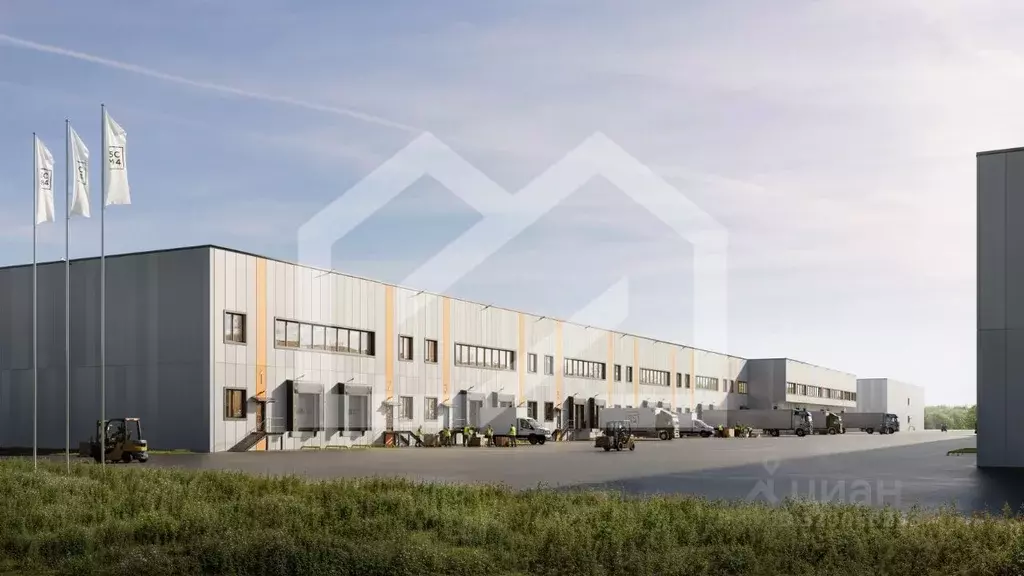 Склад в Московская область, Домодедово Центральный мкр,  (1152 м) - Фото 0