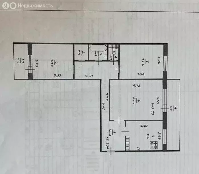 3-комнатная квартира: Йошкар-Ола, улица Кирова, 15 (70 м) - Фото 0