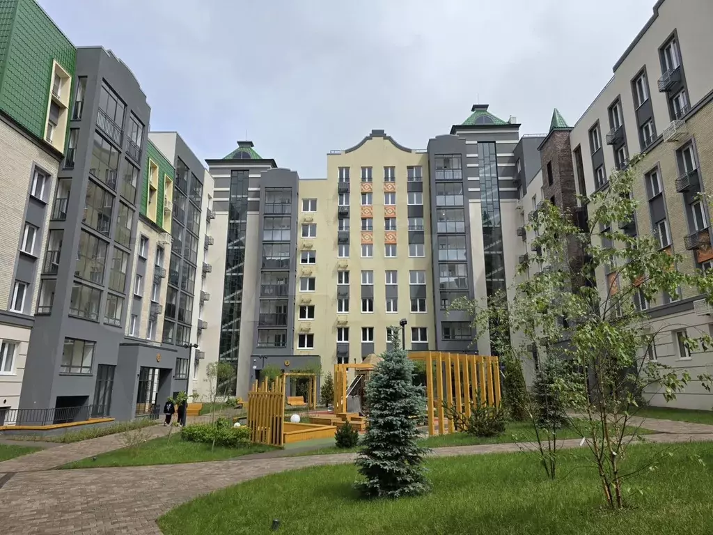 3-к. квартира, 87,8 м, 1/8 эт. - Фото 1