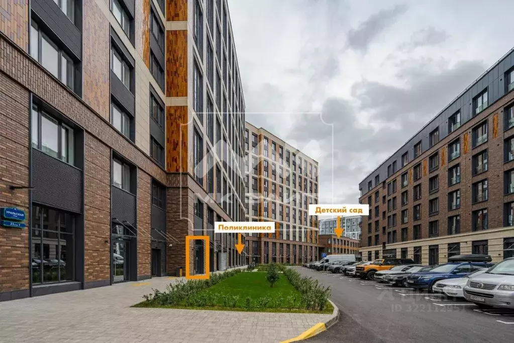 Помещение свободного назначения в Санкт-Петербург Уральская ул., 23 ... - Фото 1