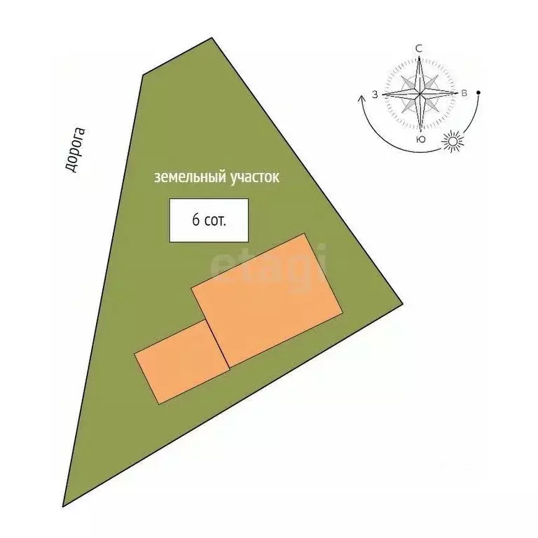 Дом в Ямало-Ненецкий АО, Новый Уренгой Северянин ДНТ, ул. Цветочная ... - Фото 2