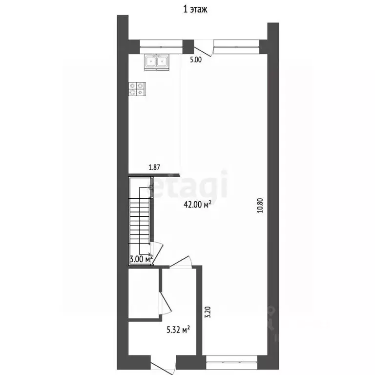 Дом в Вологодская область, Череповец ул. Раахе, 55с7 (105 м) - Фото 2