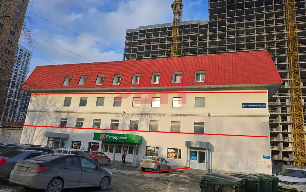 Помещение свободного назначения в Свердловская область, Екатеринбург ... - Фото 0
