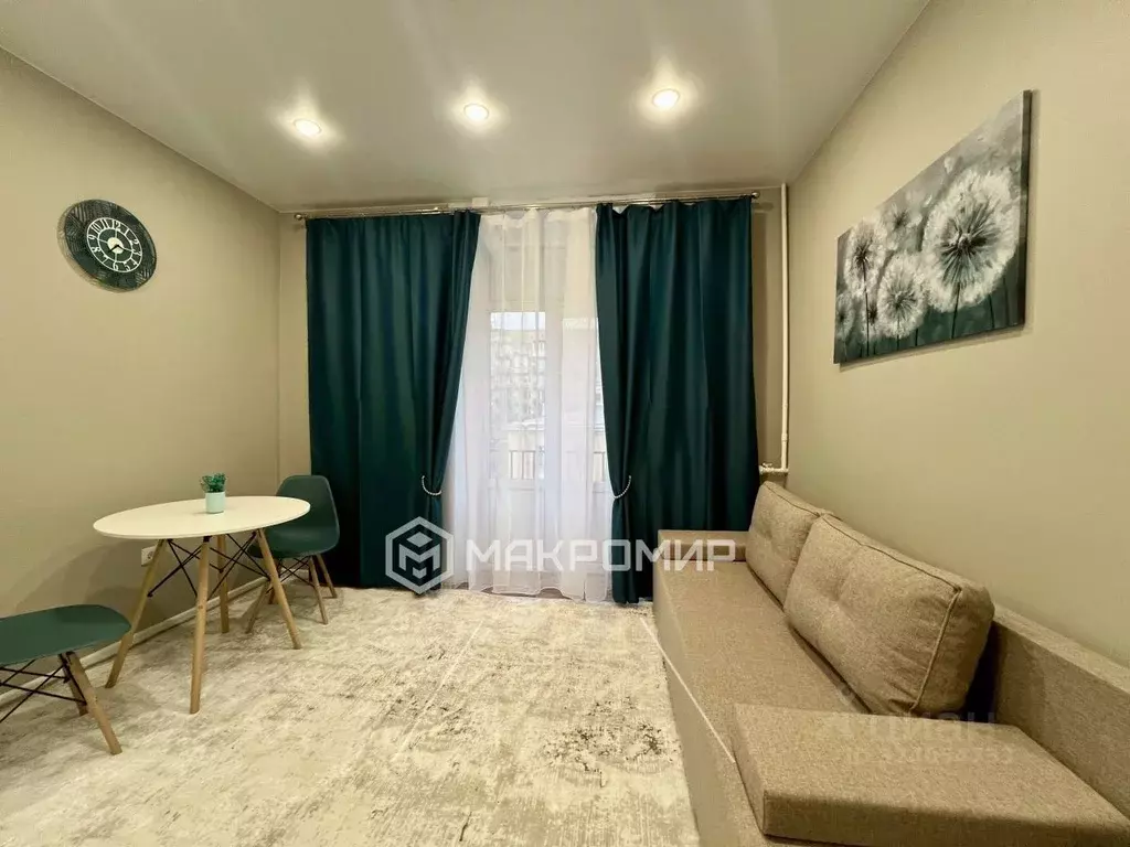 Студия Санкт-Петербург Елецкая ул., 9 (18.0 м) - Фото 1