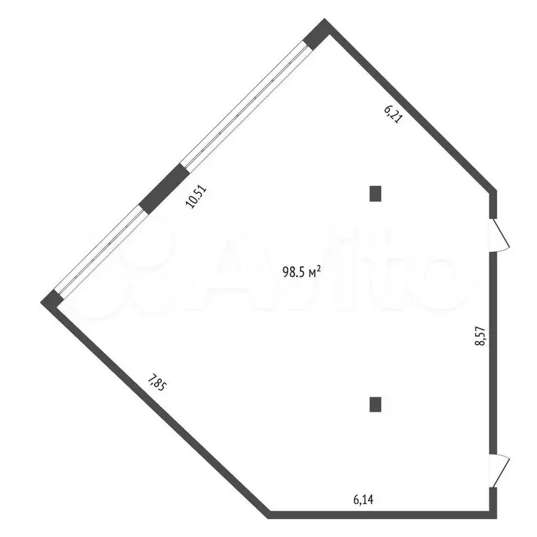 Продам помещение свободного назначения, 98.5 м - Фото 0