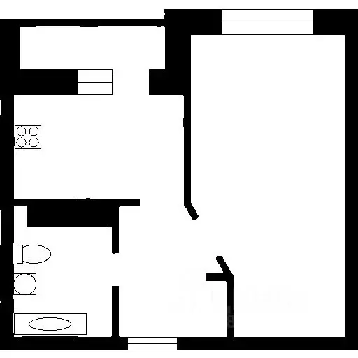 1-к кв. Нижегородская область, Нижний Новгород бул. Южный, 21 (33.4 м) - Фото 2