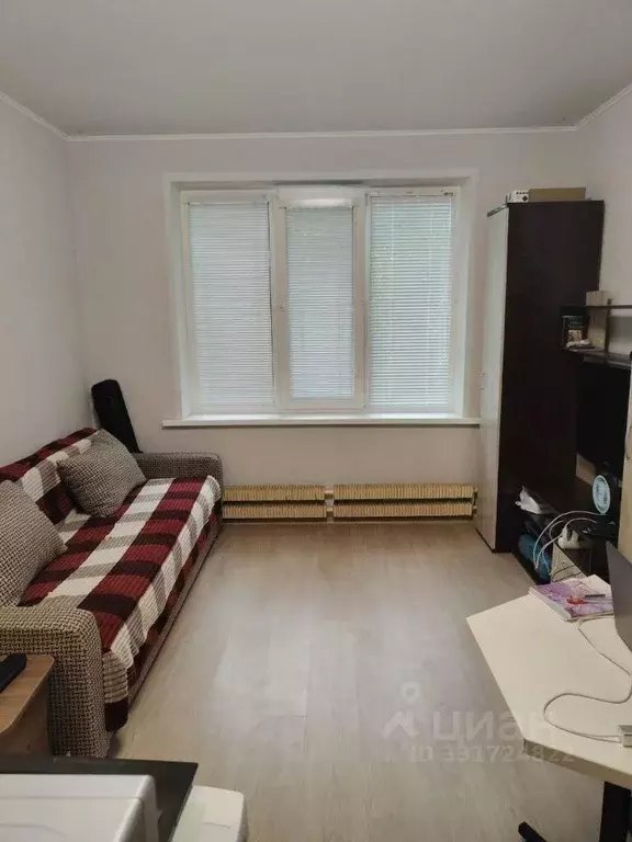 Студия Москва ул. Федора Полетаева, 19К2 (16.0 м) - Фото 1