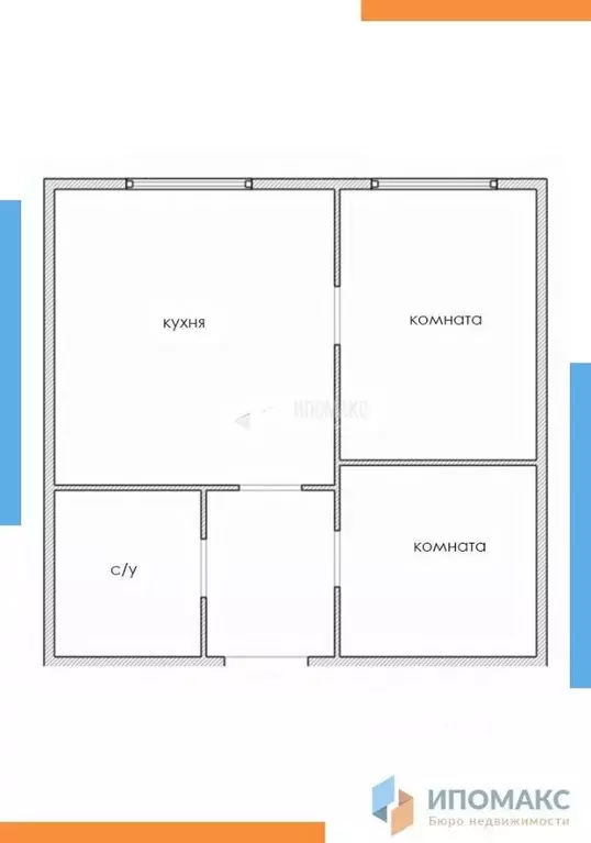 2-к кв. Москва ул. Десятинная, 2к1 (34.5 м) - Фото 2