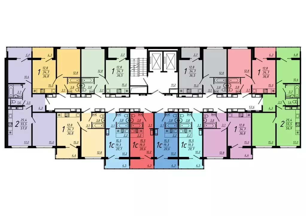 Продаётся 1-к квартира, 36.6 м - Фото 1