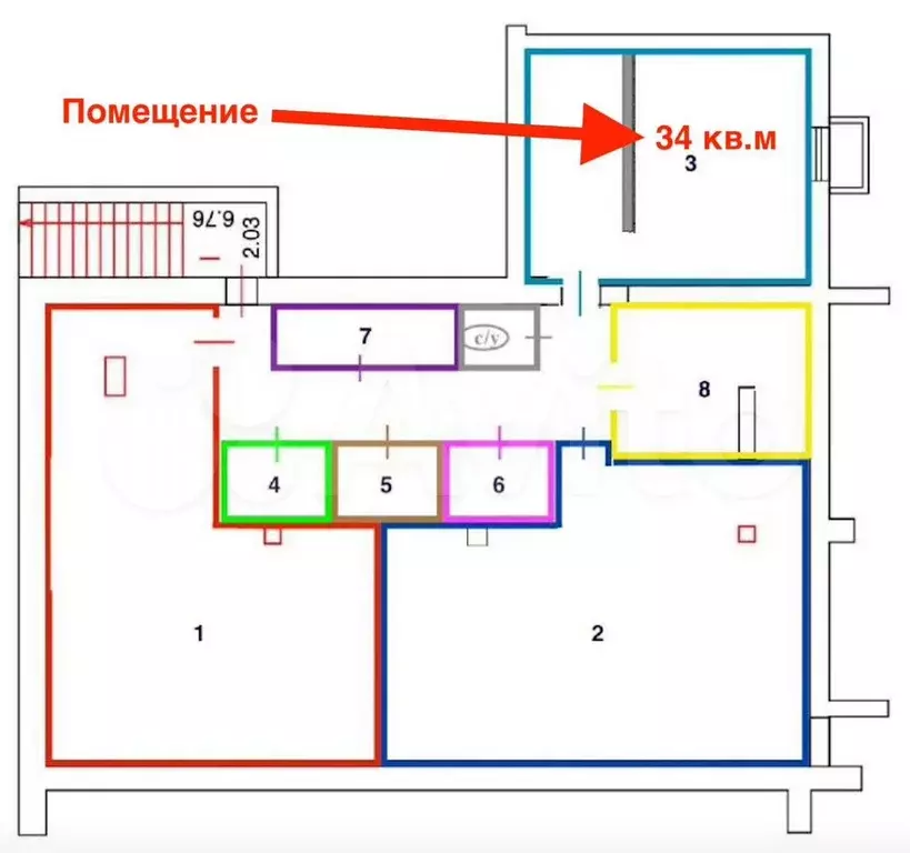 ПСН 34 кв.м на высоком трафике - Фото 0