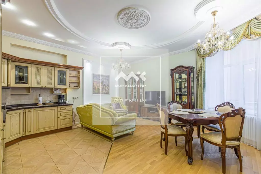 3-к кв. Санкт-Петербург Большая Конюшенная ул., 11Б (91.6 м) - Фото 1