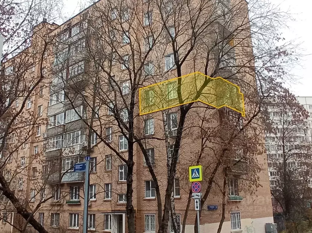 Свободной планировки кв. Москва ул. Гришина, 8К1 (33.8 м) - Фото 2