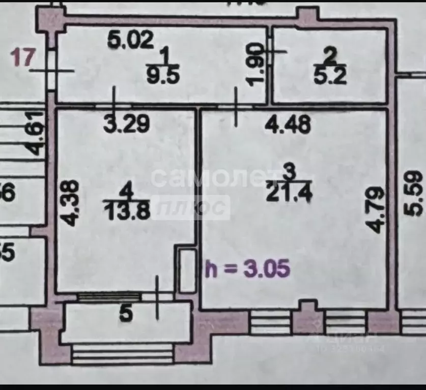 1-к кв. Курская область, Курск Тускарная ул., 26С (49.9 м) - Фото 2