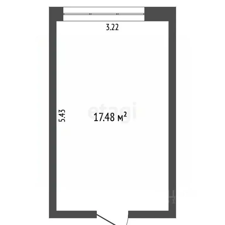 Комната Калужская область, Калуга ул. Салтыкова-Щедрина, 74 (17.5 м) - Фото 1