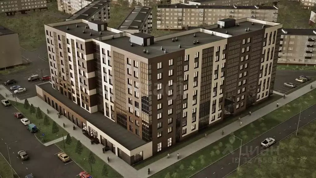 1-к кв. Архангельская область, Новодвинск Южная ул., 7 (37.83 м) - Фото 2