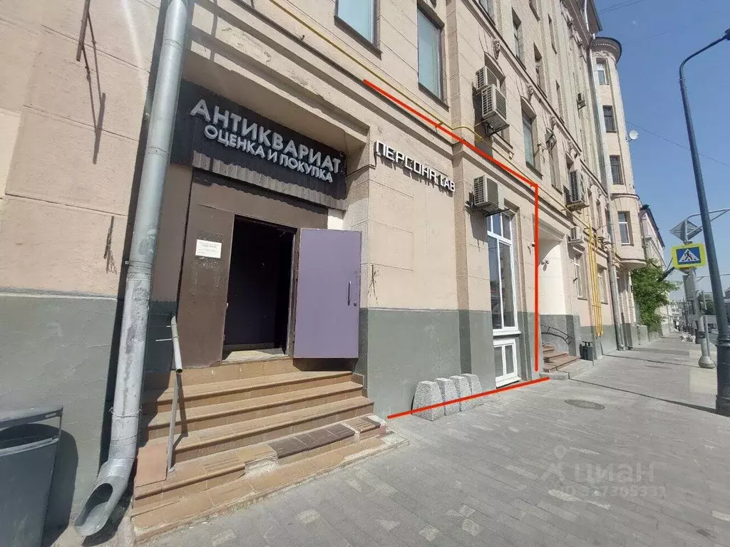 Помещение свободного назначения в Москва Старая Басманная ул., 33 (75 ... - Фото 1