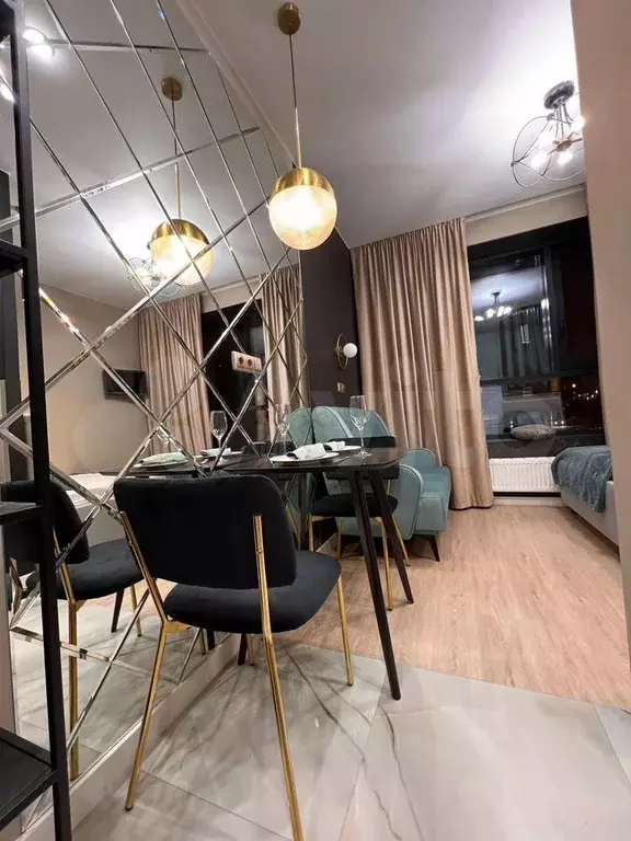 Апартаменты-студия, 19,3 м, 3/33 эт. - Фото 1