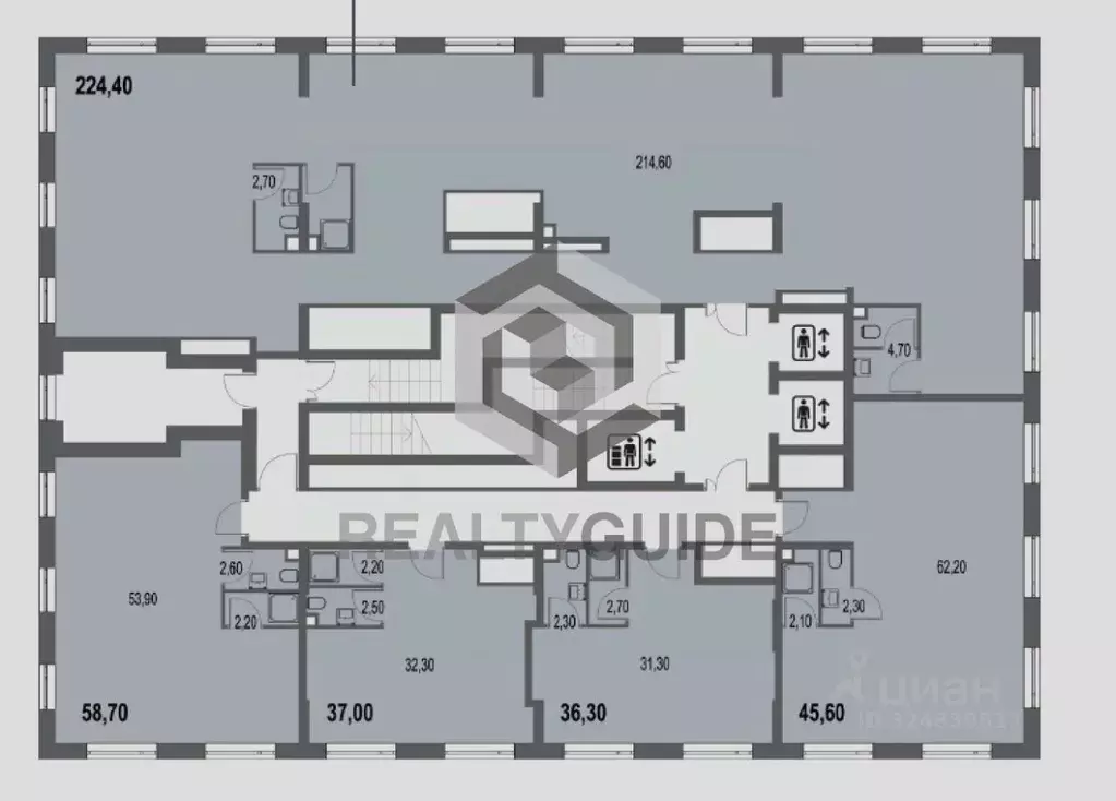 Офис в Москва ул. Академика Челомея, 1А (224 м) - Фото 1