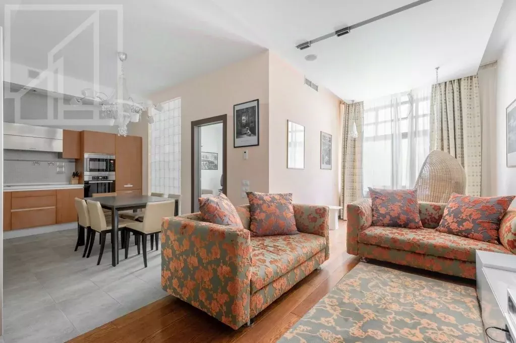 3-к кв. Москва Малый Новопесковский пер., 8 (124.0 м) - Фото 1