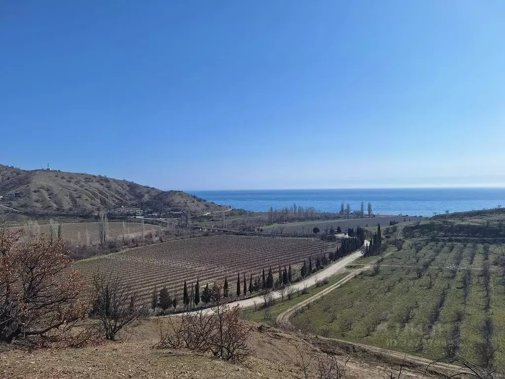 Участок в Крым, Алушта муниципальный округ, с. Приветное ул. Горького, ... - Фото 1