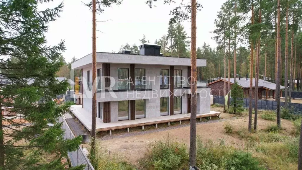 Коттедж в Ленинградская область, Выборгский район, Первомайское с/пос, ... - Фото 2