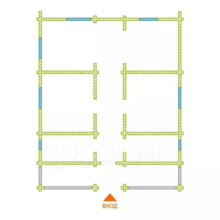 Дом в Курганская область, Кетовский муниципальный округ, пос. ... - Фото 1