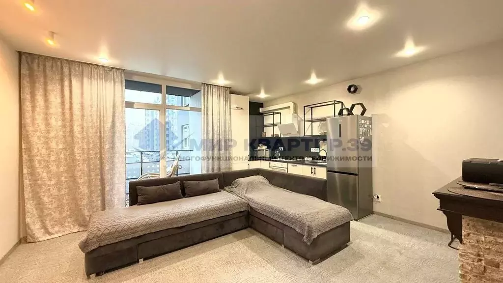 1-к кв. Калининградская область, Гурьевский муниципальный округ, пос. ... - Фото 1