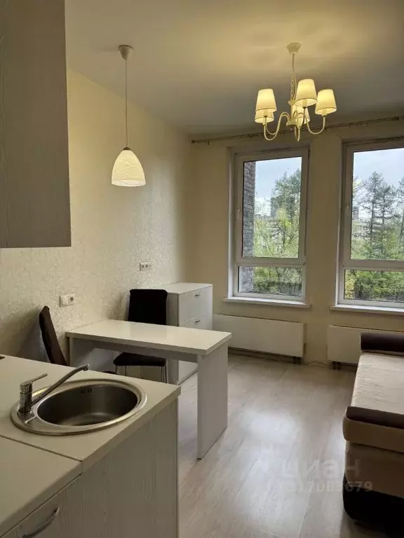 Студия Москва бул. Скандинавский, 2к2 (20.7 м) - Фото 1