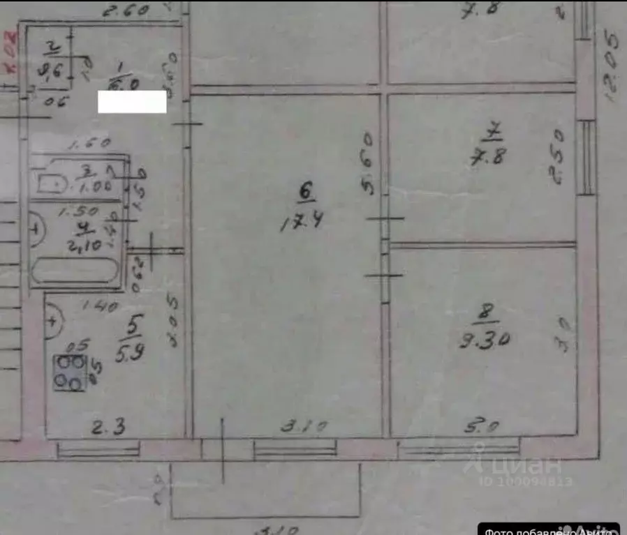 3-к кв. Нижегородская область, Бор ул. Чугунова, 10 (50.8 м) - Фото 2